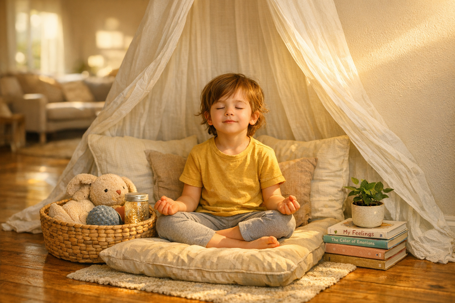 The Calm Down Corner: How to Set One Up for the Whole Family
