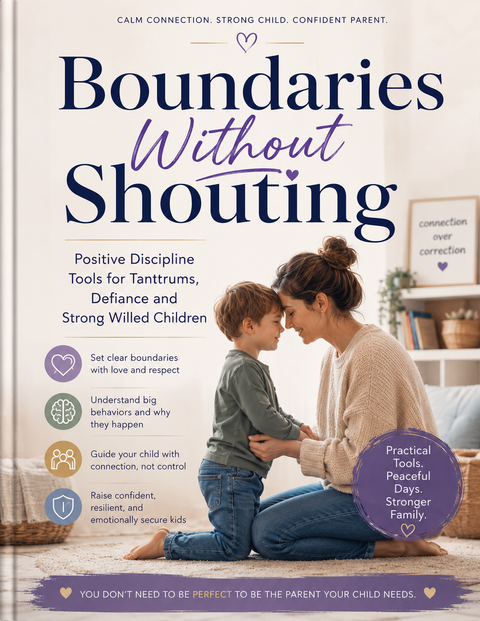 💜 Boundaries Without Shouting: Positive Discipline Tools for Tantrums, Defiance and Strong-Willed Children