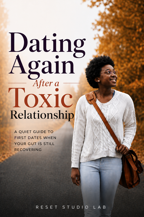 Dating Again After a Toxic Relationship: A Quiet Guide and Fillable Workbook for First Dates When Your Gut Is Still Recovering